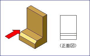 正面図